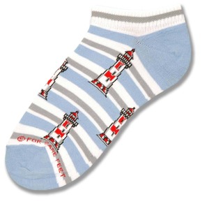 Lighthouse Fashion Stripe Sock