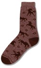 Horse Silhouette Sock