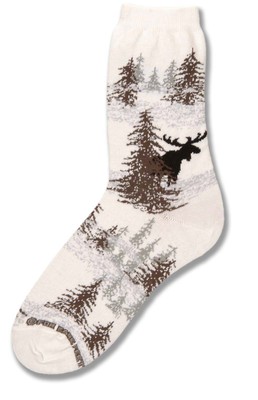 Moose In The Mist Sock