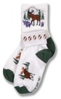 Mountain Moose Kids Roll Down Sock