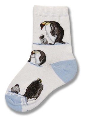 Emperor Penguin Kids Sock