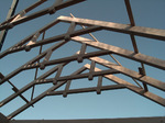 Timber frame construction as built by New England Timber Works Unlimited - image