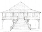 Timber frame construction as built by New England Timber Works Unlimited - image