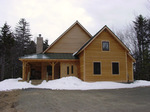 Timber frame construction as built by New England Timber Works Unlimited - image