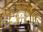 Timber frame construction as built by New England Timber Works Unlimited - image