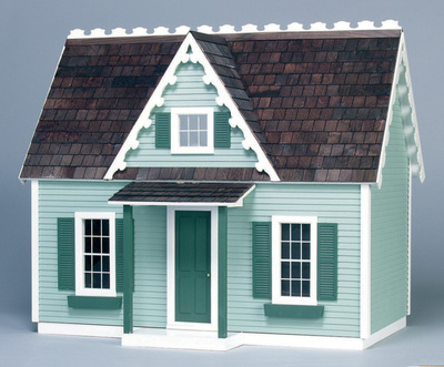 Finished Victorian Cottage Dollhouse