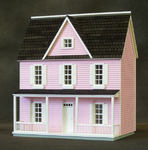 Finished 1/2 Scale Farmhouse Dollhouse
