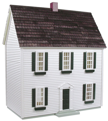 Finished 1/2 Scale Colonial Dollhouse