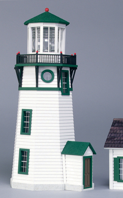 Finished 1/2 Scale New England Lighthouse