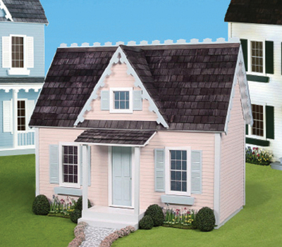 Victorian Cottage QuickBuild� Dollhouse Kit