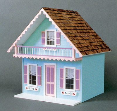Snow Country Chalet Dollhouse Kit