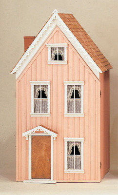 1 Country Lane Front-Opening Dollhouse Kit