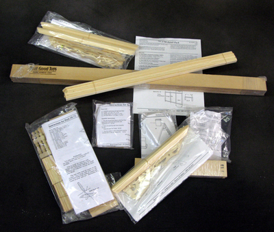 Detail Pack for the 1700S, 1700 Series Shell Dollhouse Kit