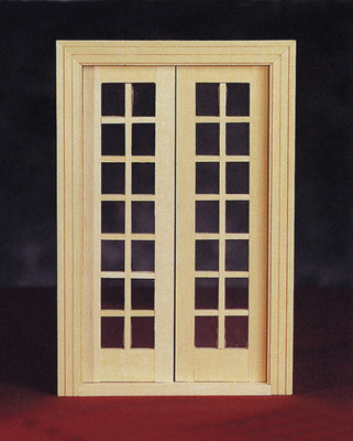 Double French Door with Mullions