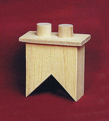 45 degree Peak Chimney (2 pieces)