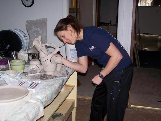 Pottery class