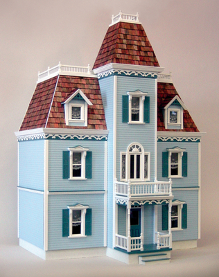Front-Opening Montgomery Dollhouse Kit