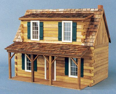 Adirondack Cabin Dollhouse Kit