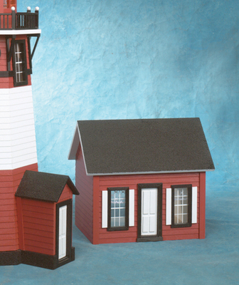 1/2 Inch Scale Keeper's House Dollhouse Kit
