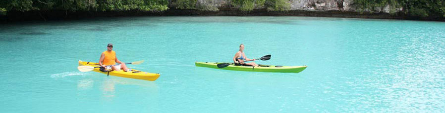 Boundless Journeys: Palau Sea kayaking tours