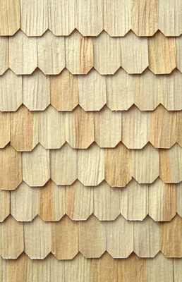 Hand Split Wooden Octagonal Shingles (350)