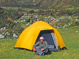 Inca trail camping
