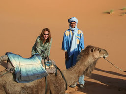 Sahara desert camel trek