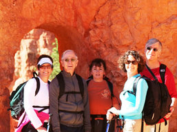 Utah hiking group