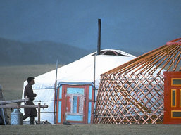 Mongolian yurt