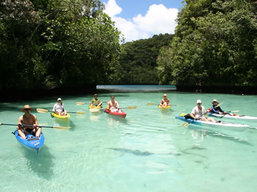 Palau Sea kayaking private journeys