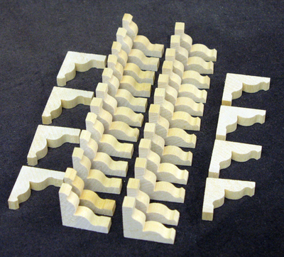Lincoln's Springfield Home Brackets (32) pieces