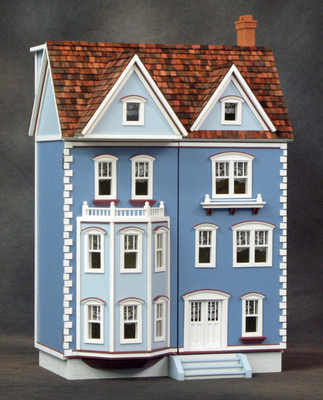 1/2 Scale, Front Opening East Side Townhouse Dollhouse Kit