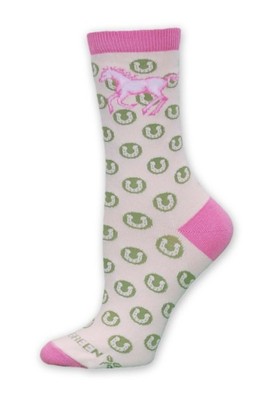 Horse Dots Soy Sock