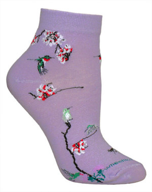 Hummingbirds on lavender LW440