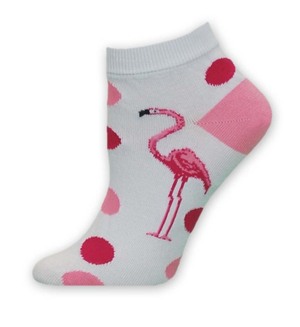 Flamingo Polka Dot Recycled Cotton