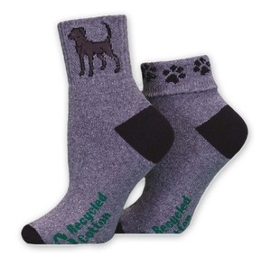 Dog Silhouette Recycled Cotton