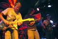 Lucy Vincent jammin with Old Silver Band