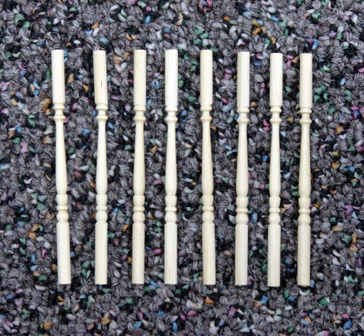 Turned Stair Balusters 3 Inch (50 pieces)