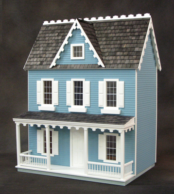 Finished Vermont Farmhouse Model