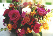 Centerpiece with Hurricane