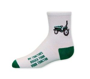 My Tractor is Bigger...  Kids Sock