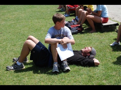 Campers become friends with boys of all ages