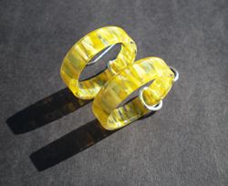Circles Series French Hook Oleo Sunshine Mosaic Circles Series French Hook Oleo Sunshine Mosaic