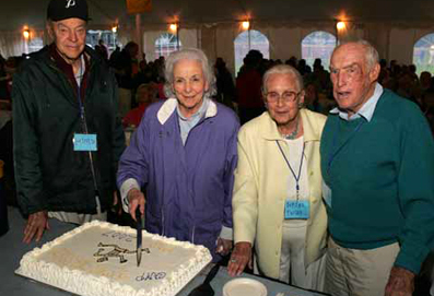 Tom and Betsy Reed; Bertha and Al Fauver