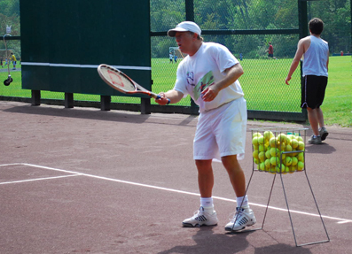 Jeff Greene, professional tennis instructor and coach