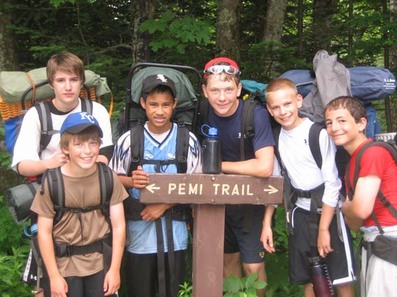 Cabin trip up Pemi Trail