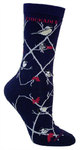 Chickadee on navy LW467