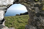 Ocean-view through Seaside Ruins