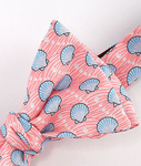 Pink Scallops Bow Tie