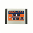 Denver Broncos Desk Clock